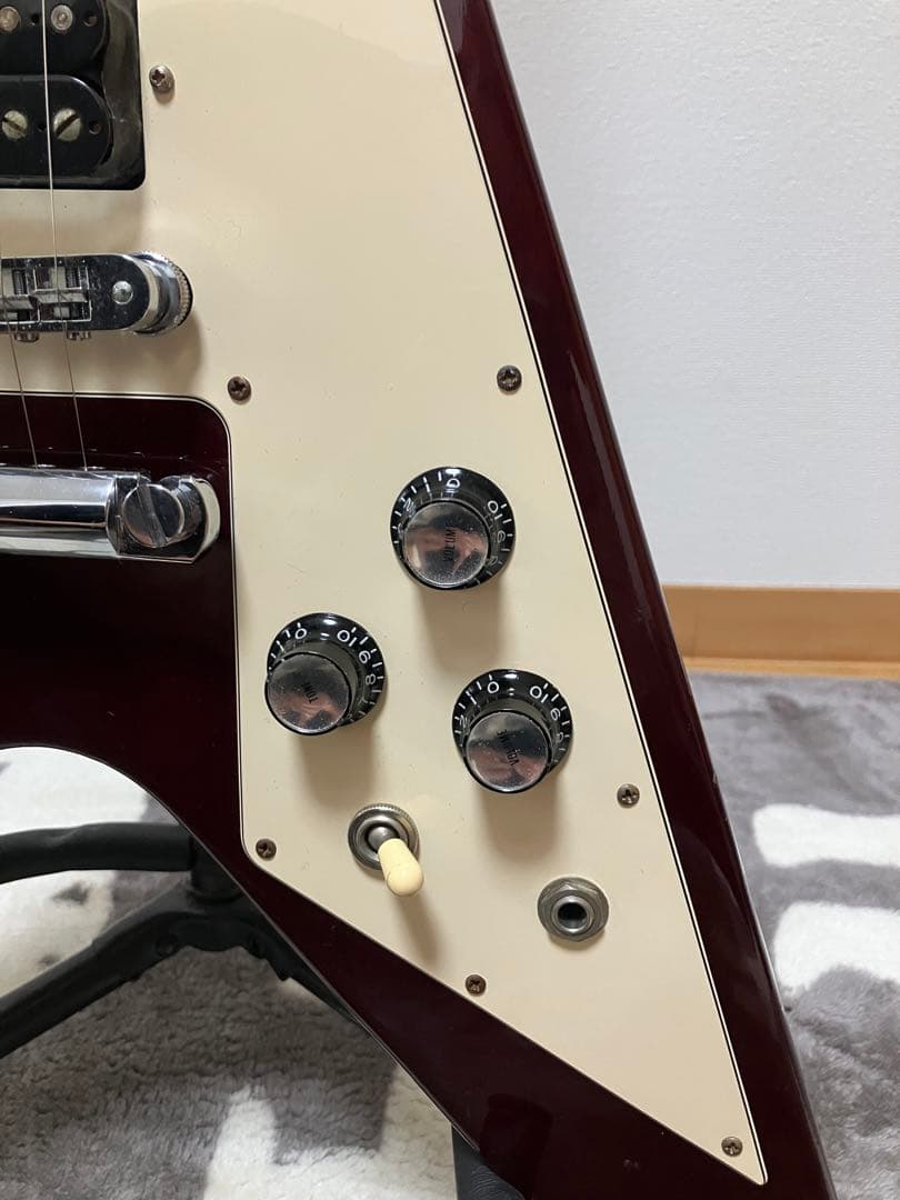 Gibson Flying V エレキギター ワインレッド【状態良好】