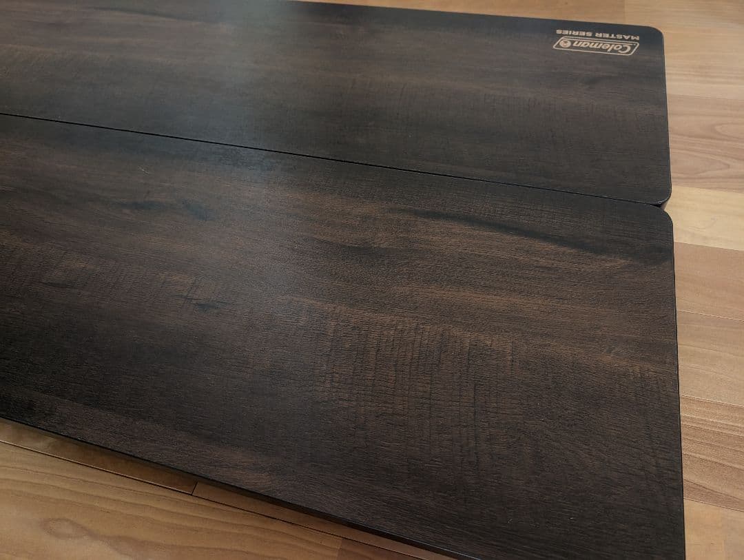 【屋外未使用】コールマン　マスターシリーズ　バタフライテーブル120