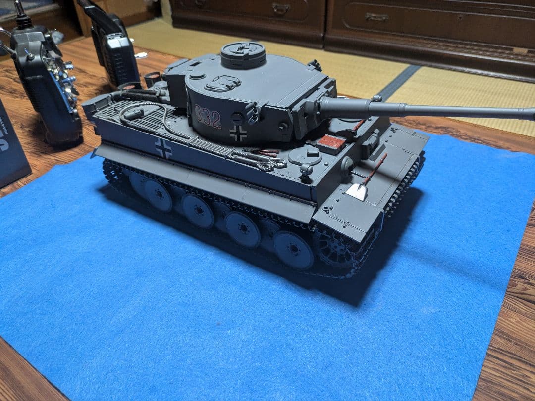 TAMIYA　1/16 RC ドイツ タイガーI フルオペレーションセット