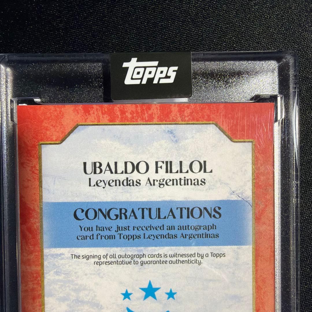 海外サッカーカード　アルゼンチン　ウバルド　フィジョール