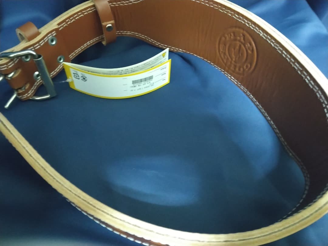 【タグ付き】Gold's Gym トレーニングパワーベルト Mサイズ