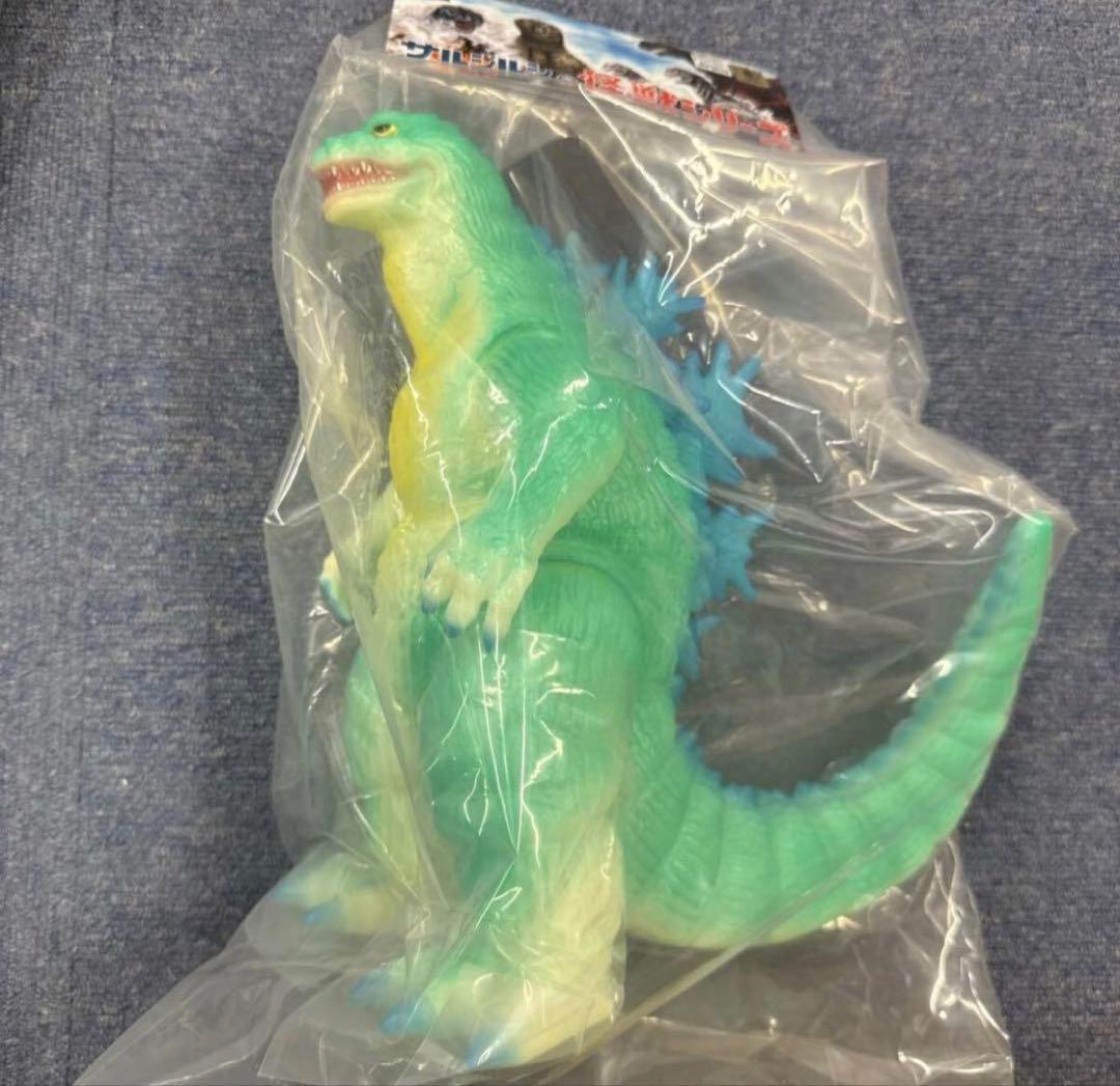 サルジルシ ゴジラ 『キングコングvsゴジラ』13期 蓄光 G.I.D ソフビ