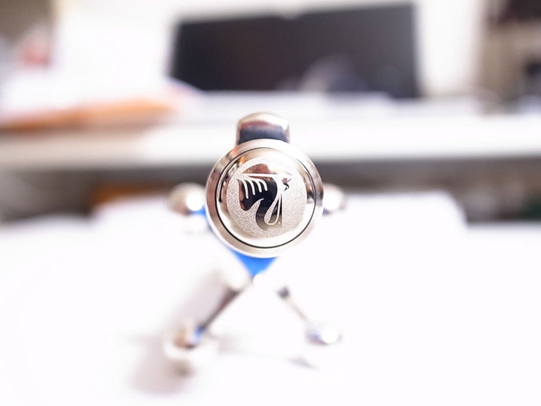 ペリカン万年筆　M805 ヴァイブラントブルー　ニブEF 【難あり】