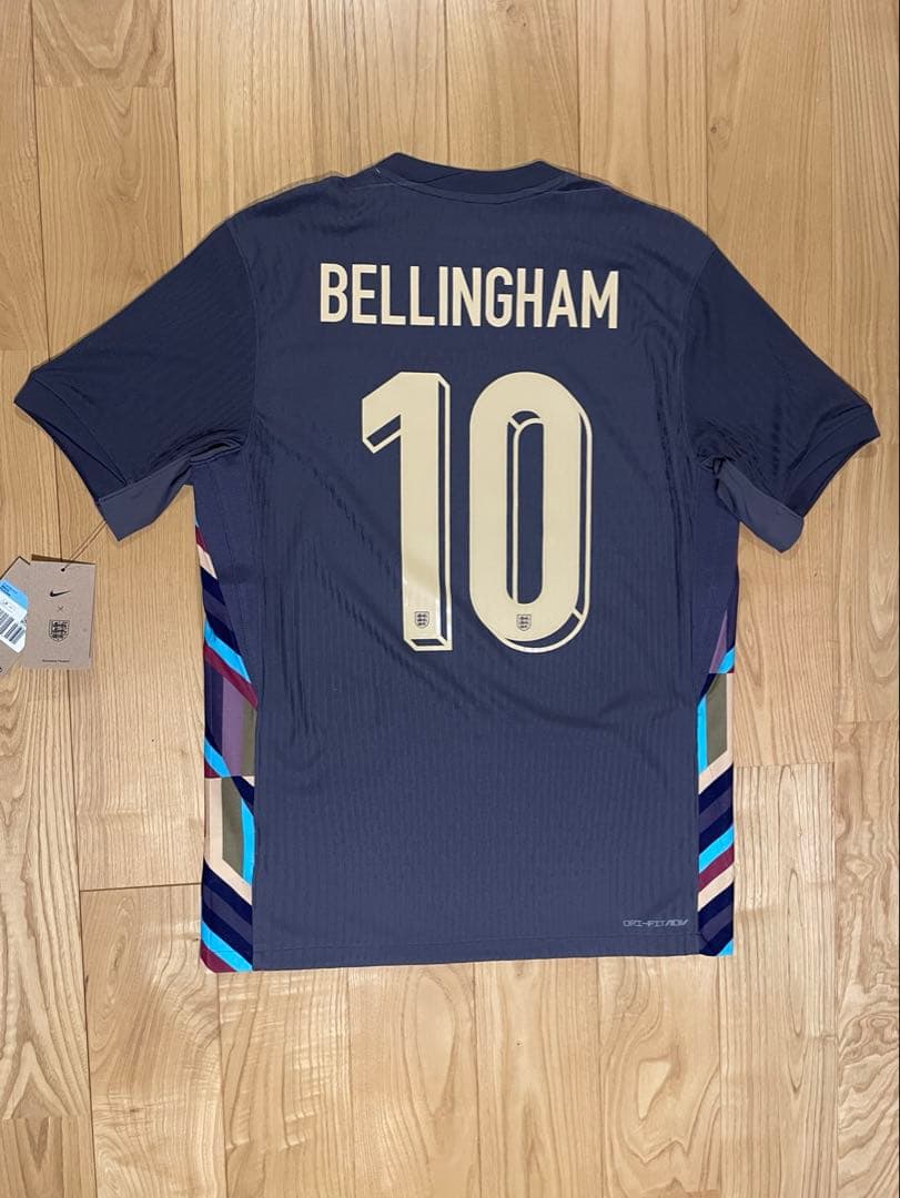 ベリンガム　イングランド代表24/25AWAY 背番号10 正規品
