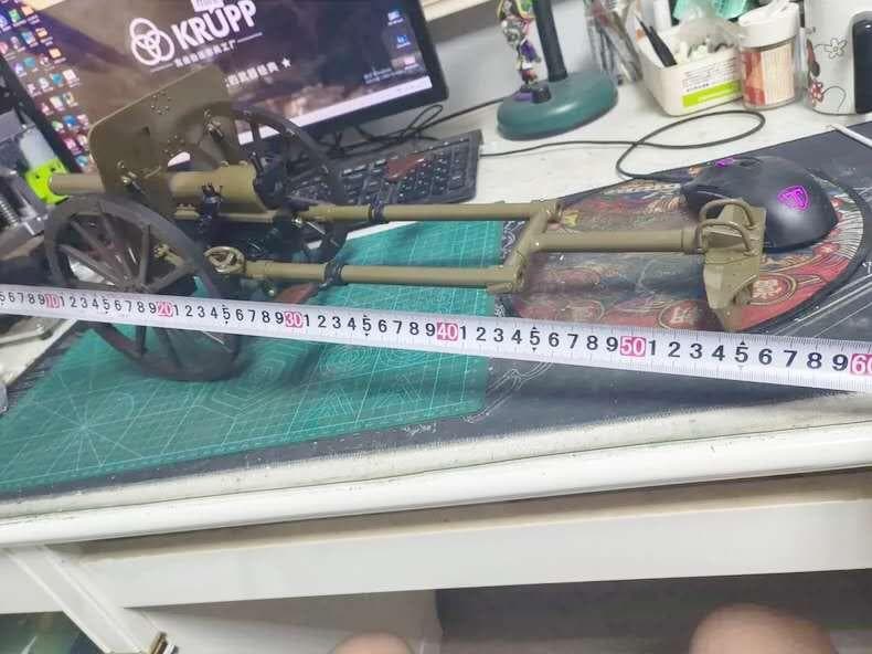 １/6スケール　手作　四一式山砲　模型レプリカ　新品