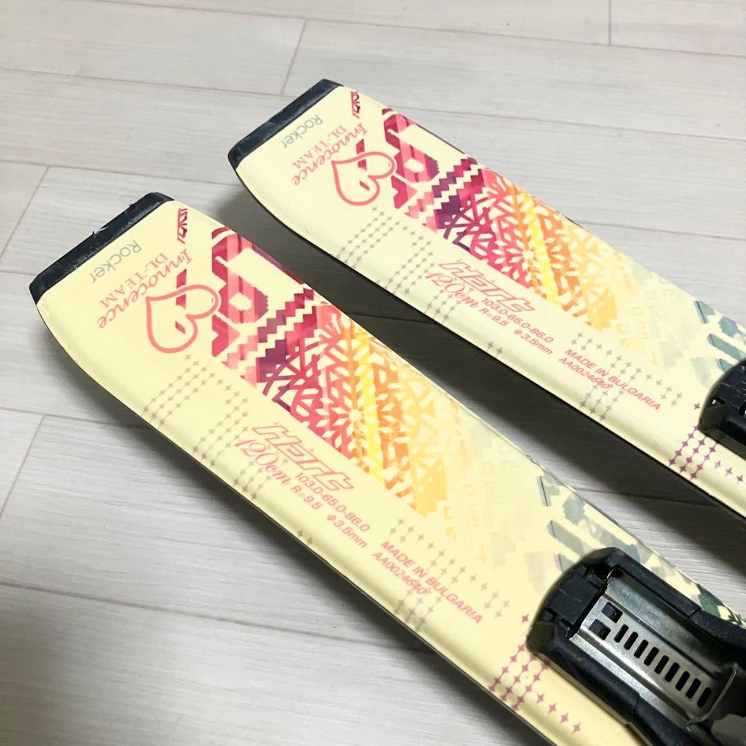 ストック付/Hart Rocker ハートロッカー スキーセット120cm