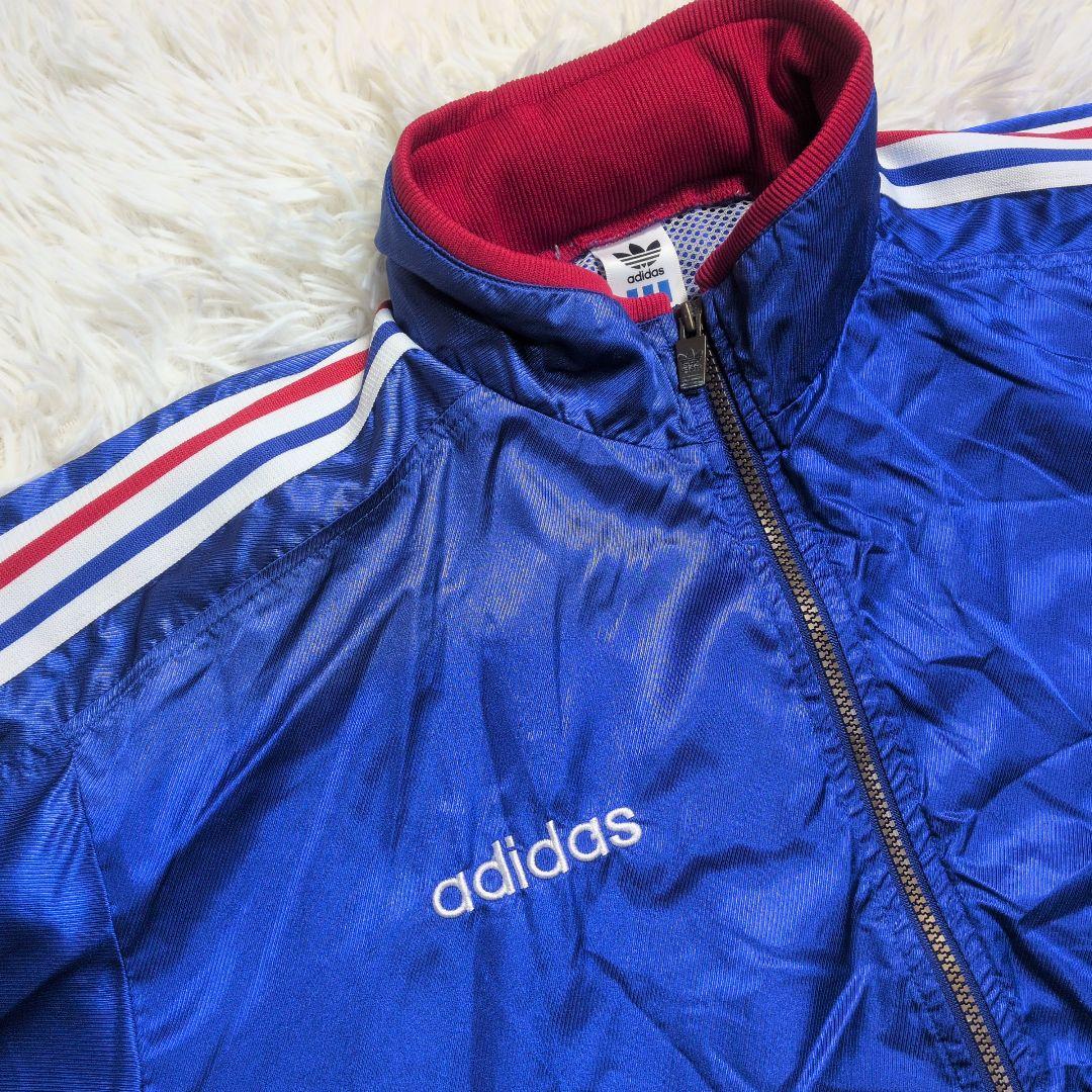 【美品✨adidas✨XL】ヴィンテージ ウインドブレーカー セットアップ
