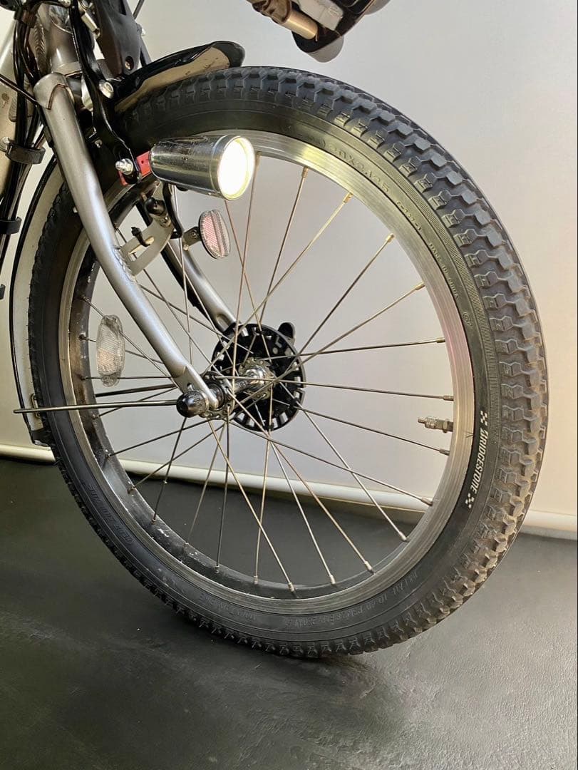 1年保証 送料無料　ブリヂストン　20インチ　子供乗せ　電動アシスト自転車