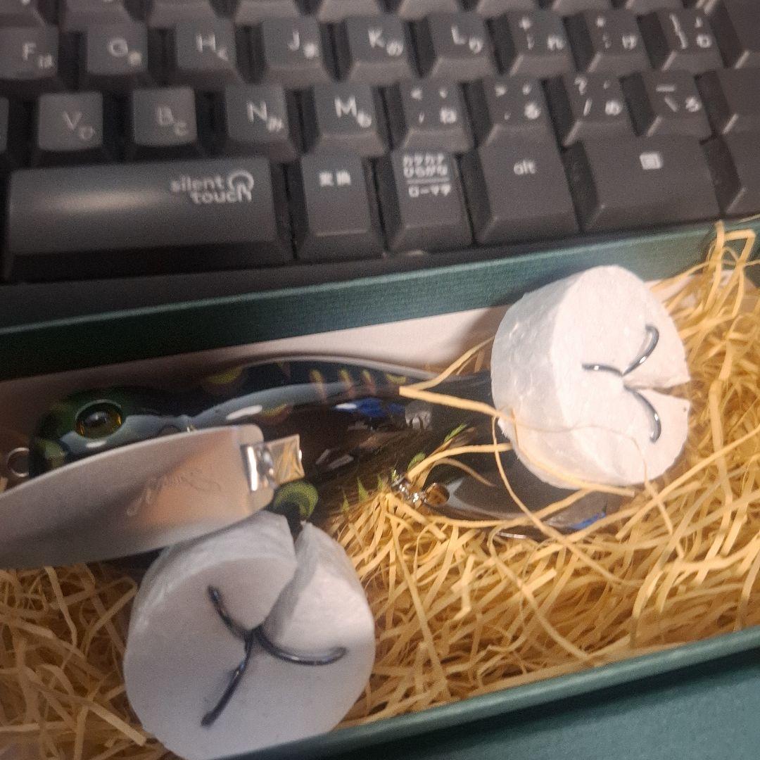 ノリーズ　ウォッシャークローラーフカフカ　ブラックアブラゼミ