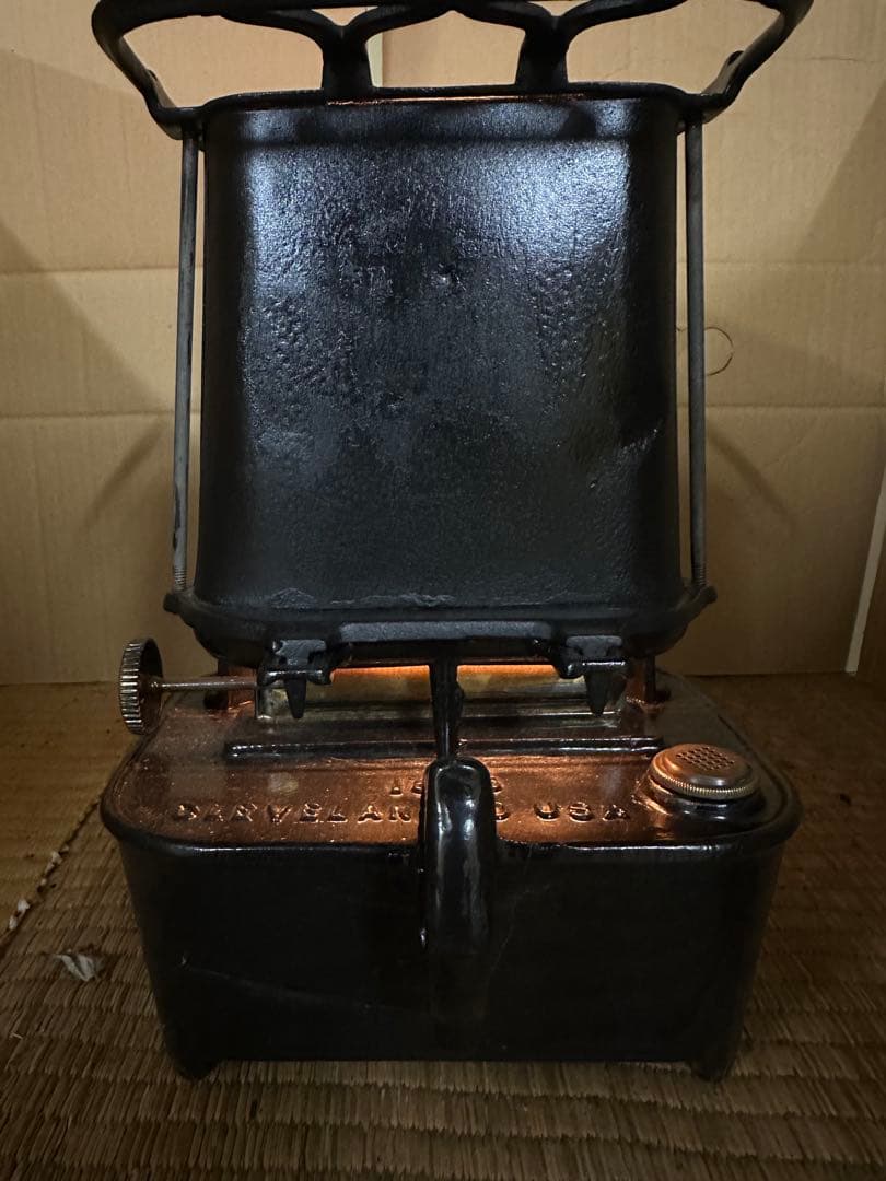 レア個体　アイロンストーブ　Puritan