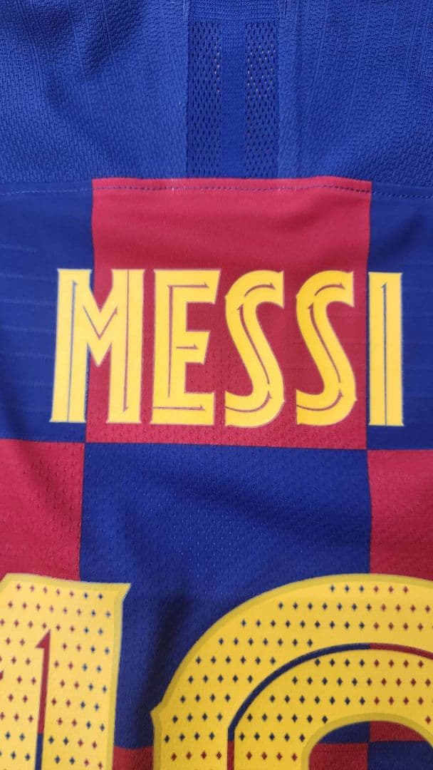 19-20 バルセロナ　メッシ　選手支給　NIKEオフィシャルユニフォーム