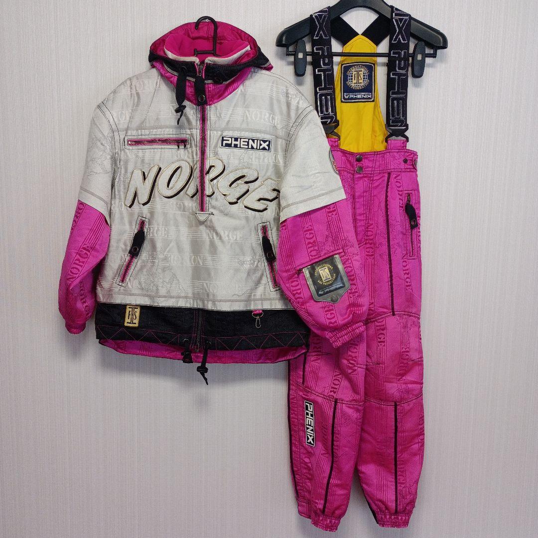 【美品】PHENIX　NORGE　スキーウェア　上下　S　160