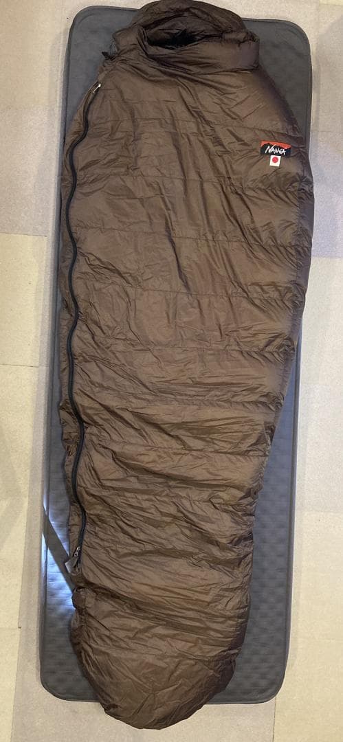 【美品】ナンガ オーロラライト 750DX ロング ＋ 収納バッグ