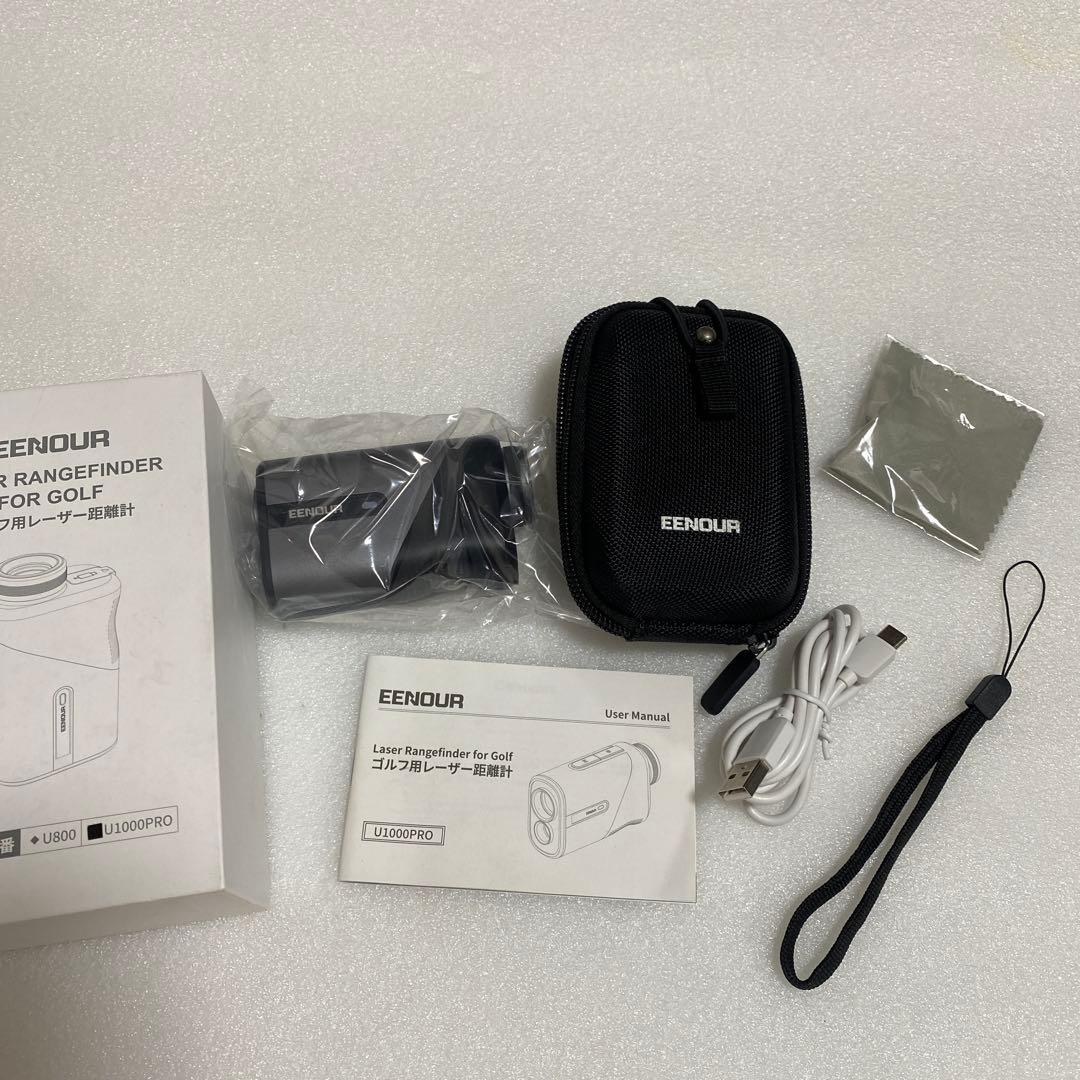 大*ぎ様 送料無料　ゴルフ用レーザー距離計EENOUR U1000PRO ブラッ
