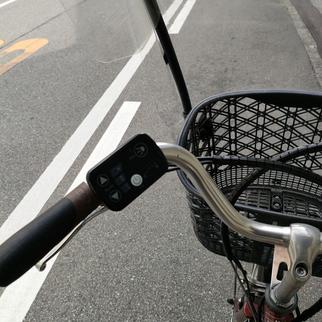屋根付き　電動アシスト自転車　モデルに使用で、中古引き取り限定、早い者勝