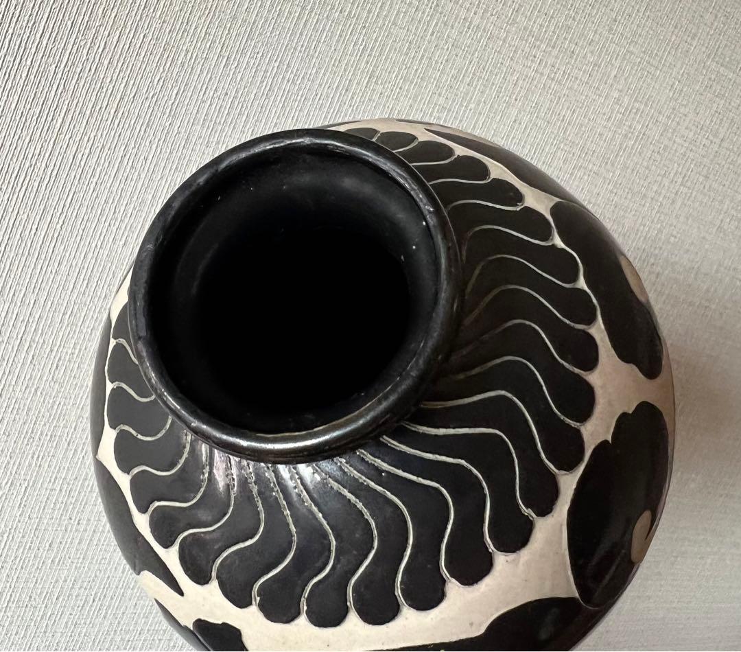 中国美術 磁州窯花瓶 花入 花器 置物