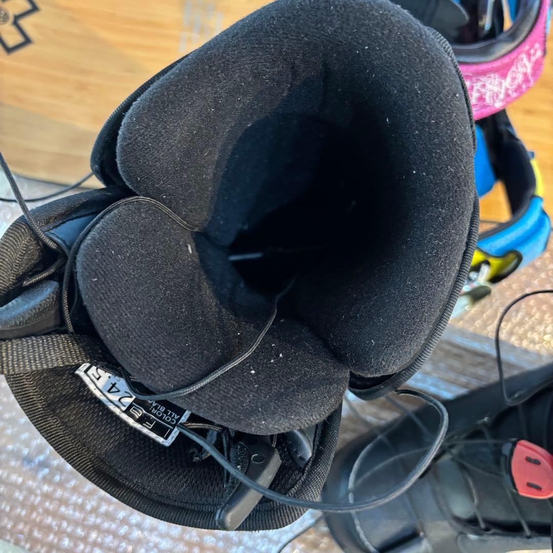 スノーボードセット　X GAMES SPOON 24.5cmブーツ付