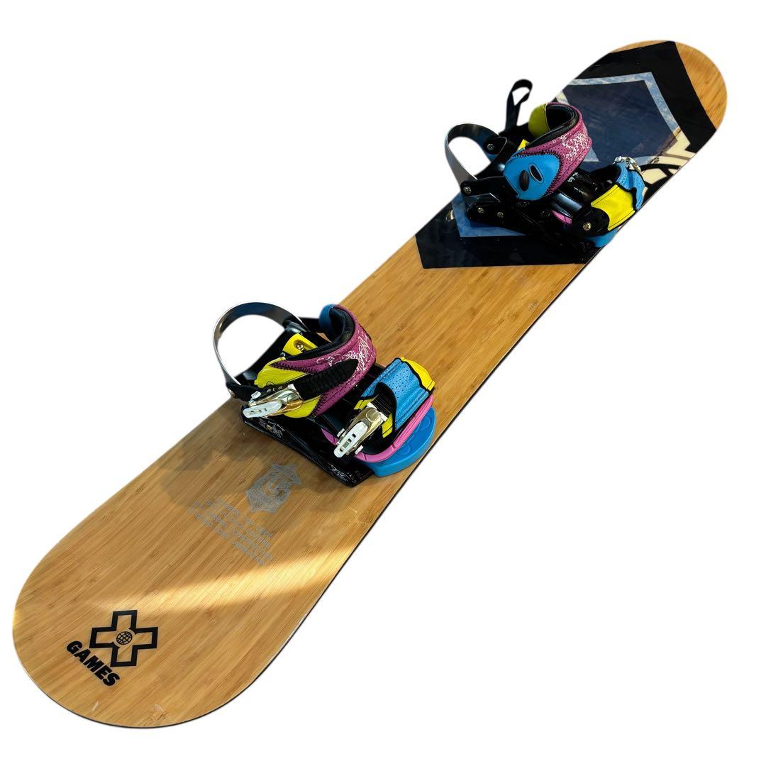 スノーボードセット　X GAMES SPOON 24.5cmブーツ付