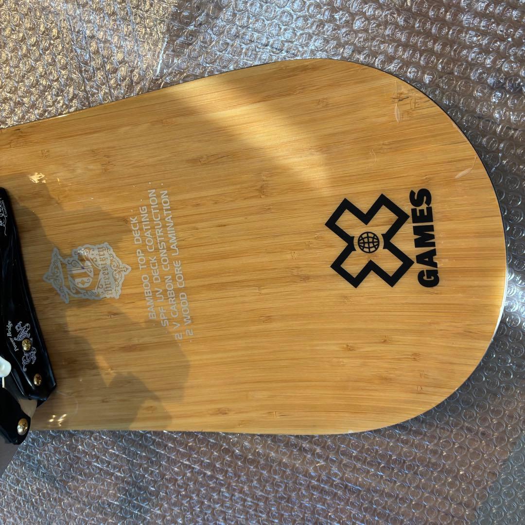 スノーボードセット　X GAMES SPOON 24.5cmブーツ付