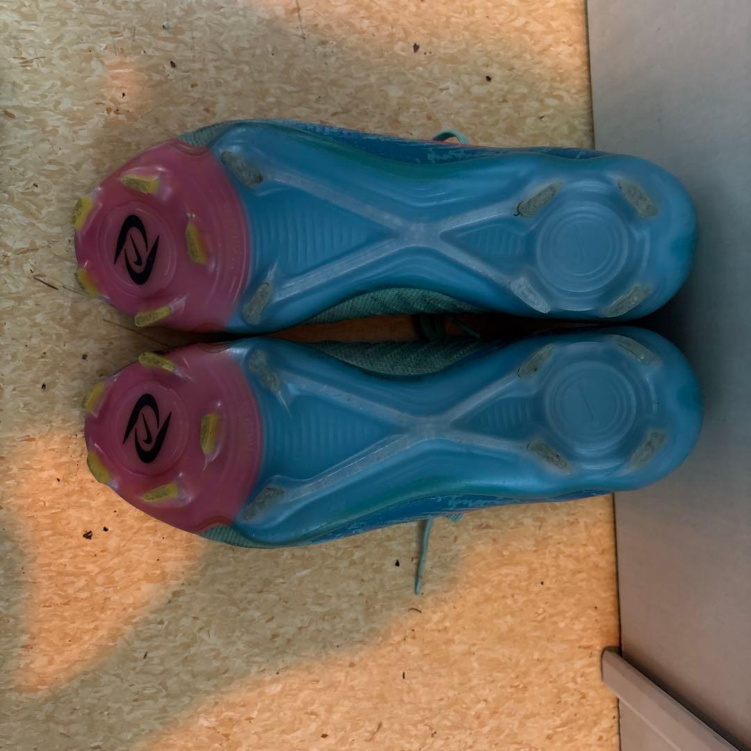 Nike サッカーシューズ スパイク 青緑