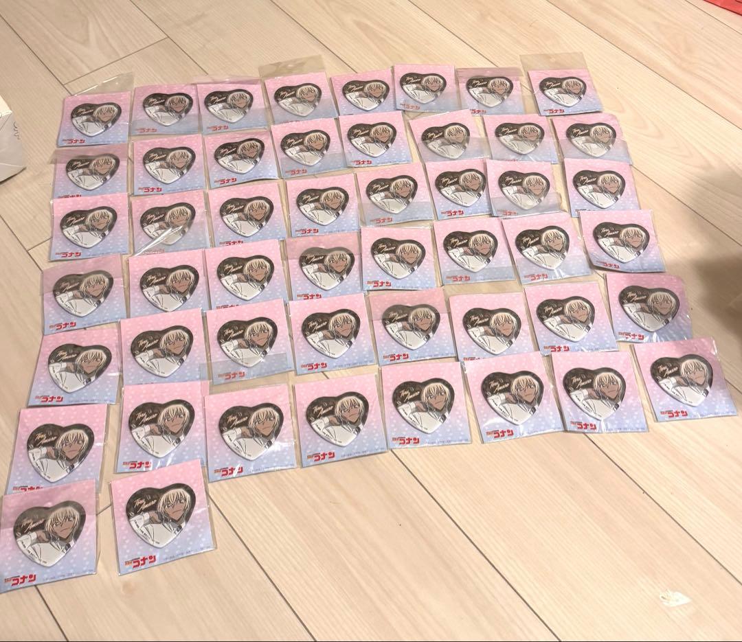 安室透 ハート缶バッジ