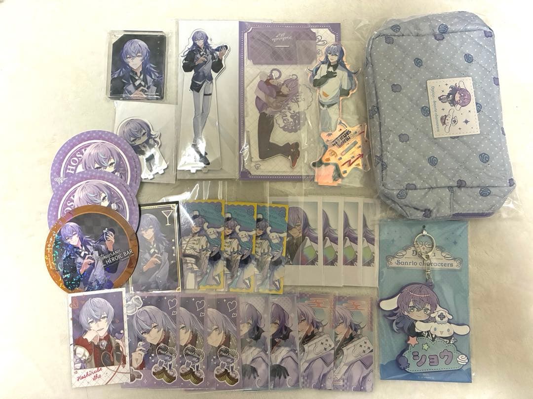 星導ショウ　グッズ　まとめ売り　アクスタ　サンリオ