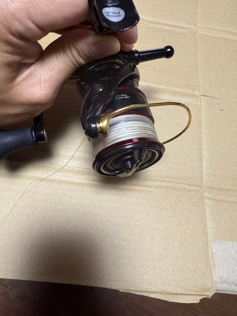 17セフィアCI4+ C3000SDH エギング ダブルハンドル　peライン付