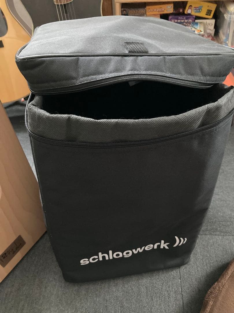 schlagwerk カホン ウッド調 専用ケース付き