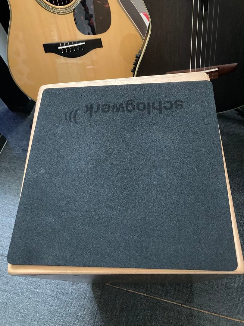 schlagwerk カホン ウッド調 専用ケース付き