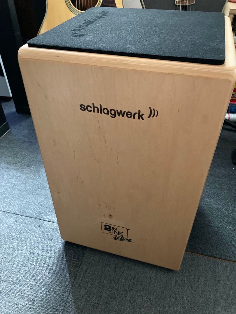 schlagwerk カホン ウッド調 専用ケース付き