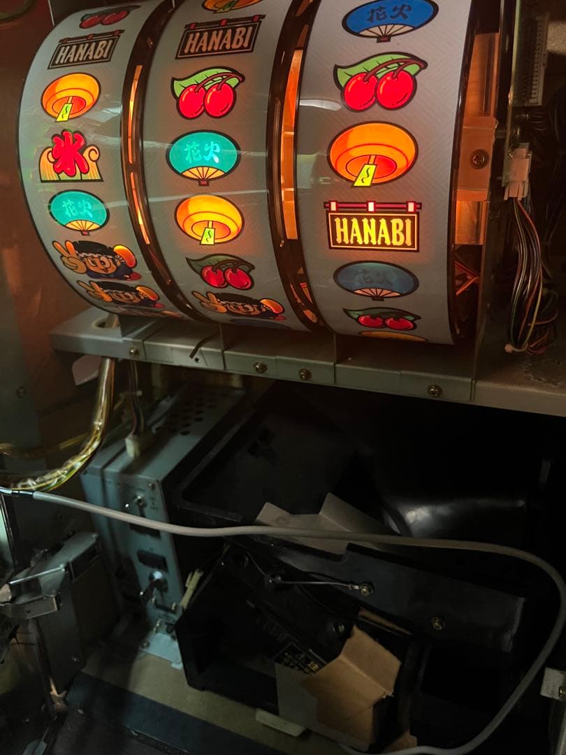 【パチスロ】HANABI 4号機 初代 花火【メダル不要機】
