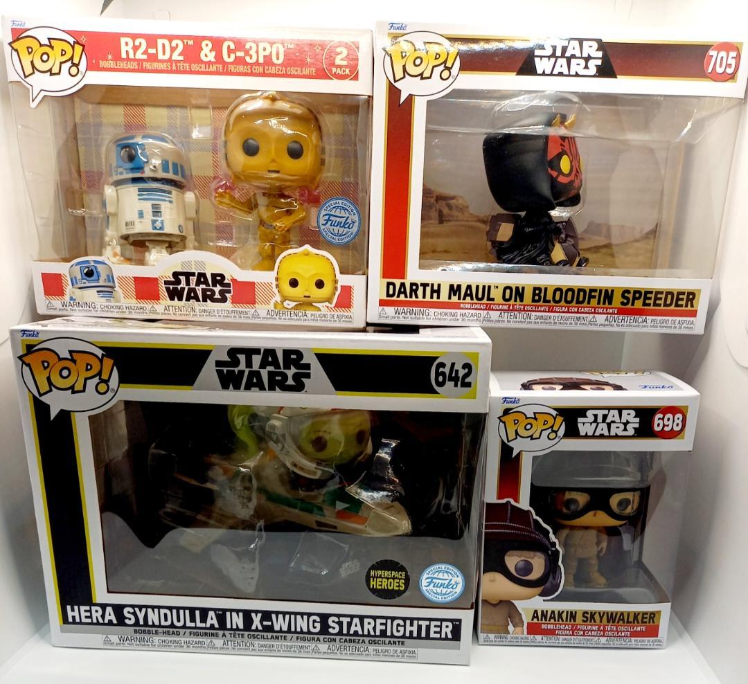 FUNKO POP! スターウォーズ 4点(５体)セット