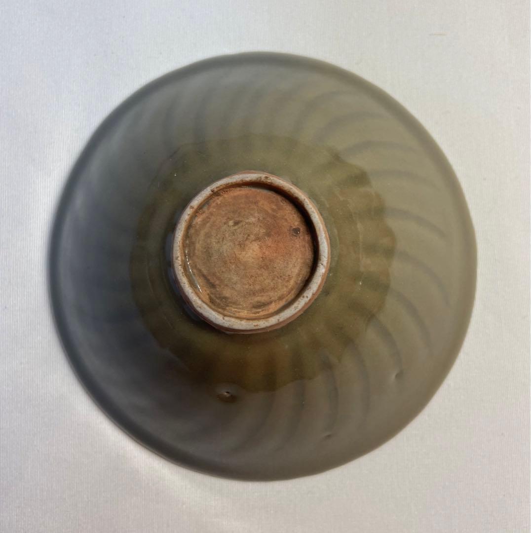 耀州窯　青磁　画花紋　送料込み1003