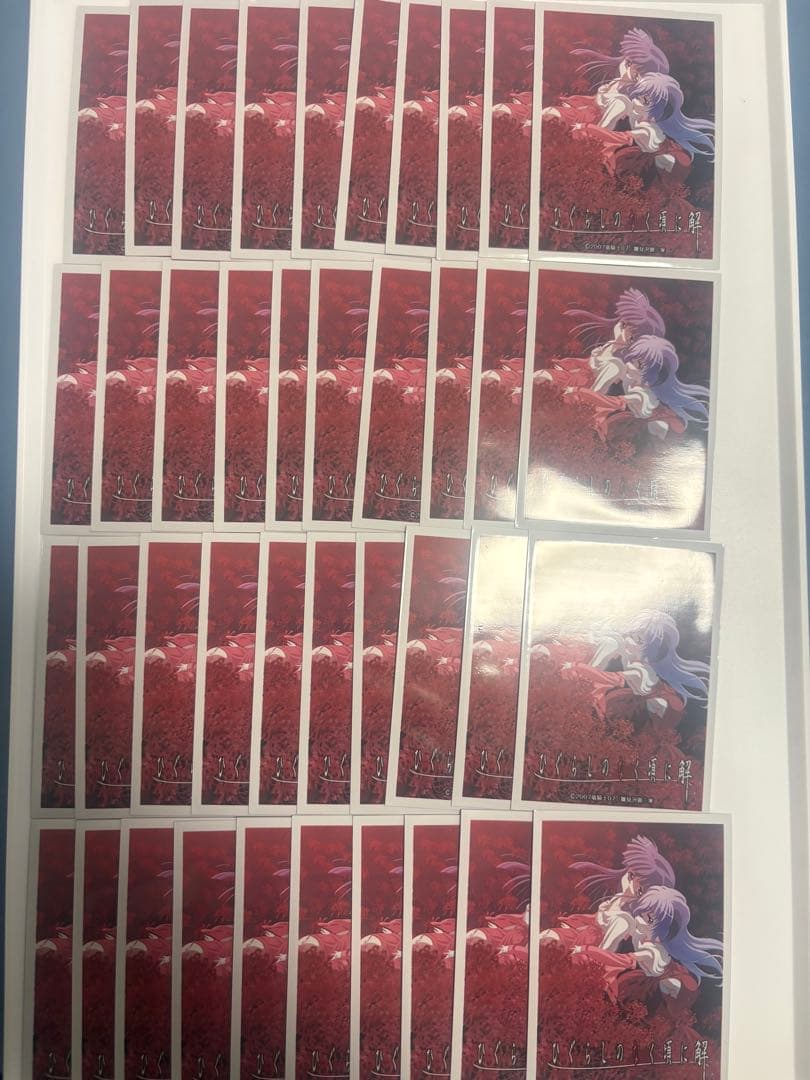 ひぐらしのなく頃に解 vol.1 古手梨花 羽入 キャラクタースリーブ 40枚