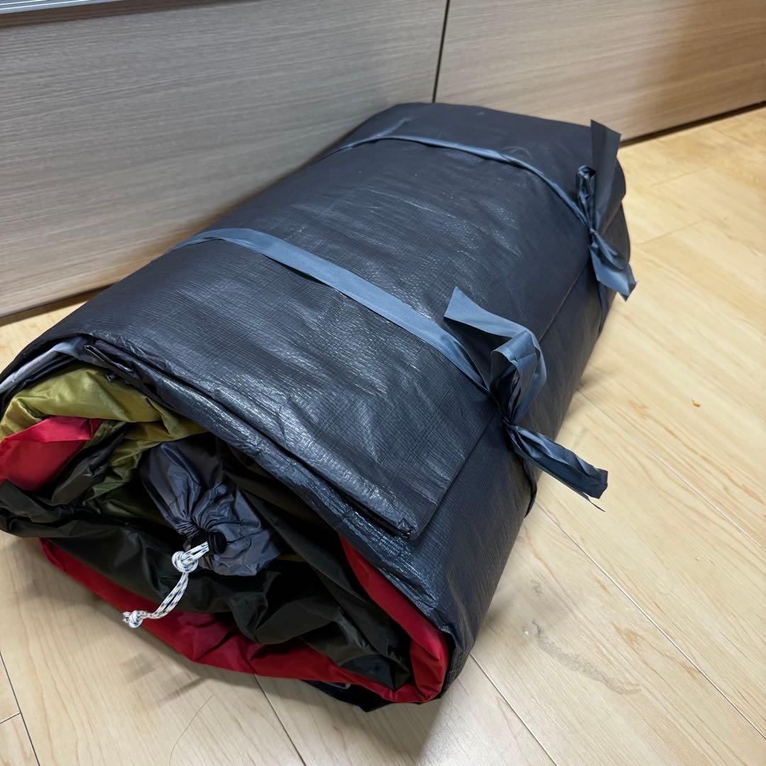 【未使用品】TENT FACTORY トンネル2ルームテントL UVルーフ付