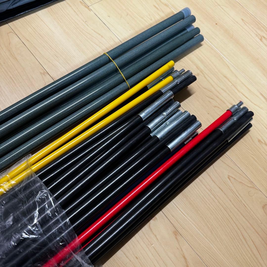 【未使用品】TENT FACTORY トンネル2ルームテントL UVルーフ付