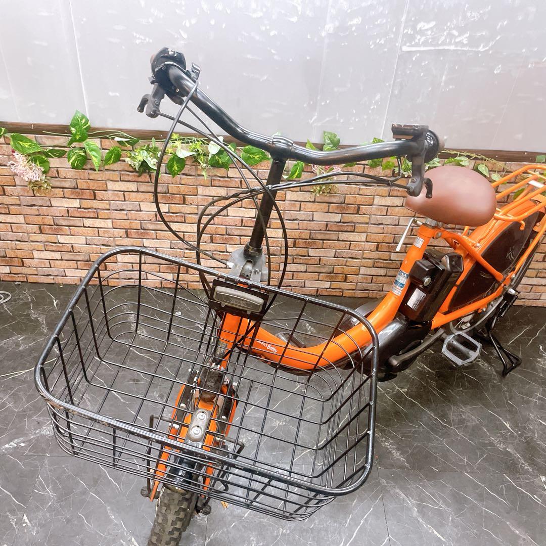 【87】電動自転車 YAMAHA PAS Babby オレンジ 20インチ