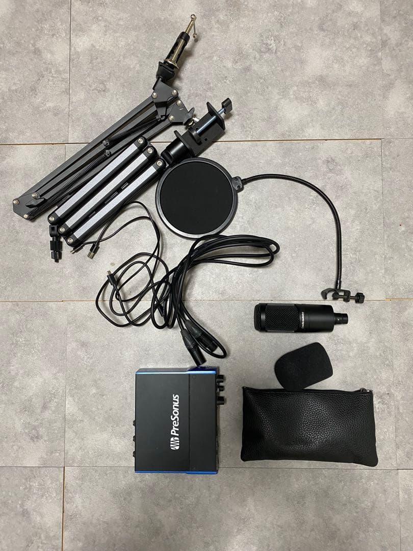 audio-technica 2020 コンデンサーマイク セット