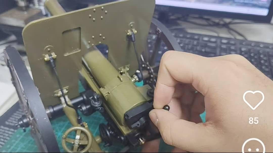 四一式山砲模型　1/6スケール　手作　新品