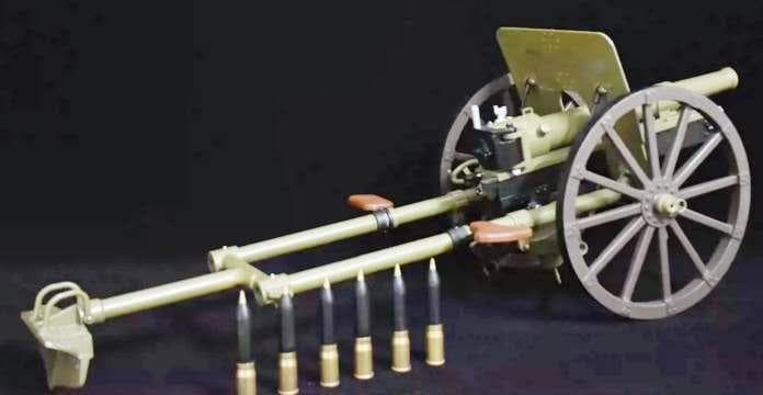 四一式山砲模型　1/6スケール　手作　新品