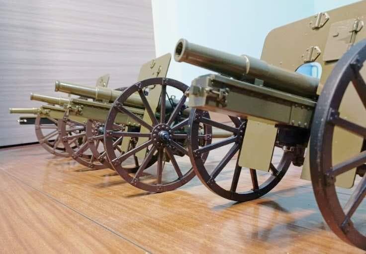 四一式山砲模型　1/6スケール　手作　新品