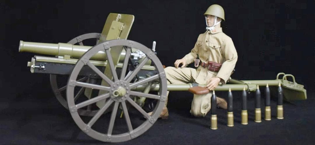 四一式山砲模型　1/6スケール　手作　新品