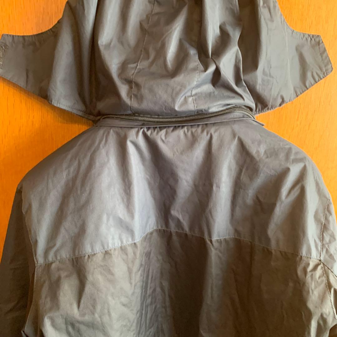 Daiwa フード付きレインウェア 黒