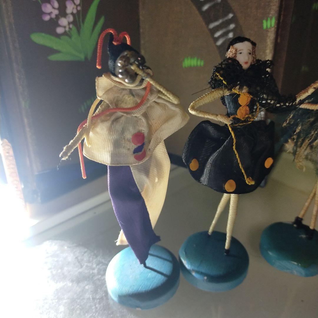ビスクドール3体 昭和レトロ ビンテージ アンティーク モール人形