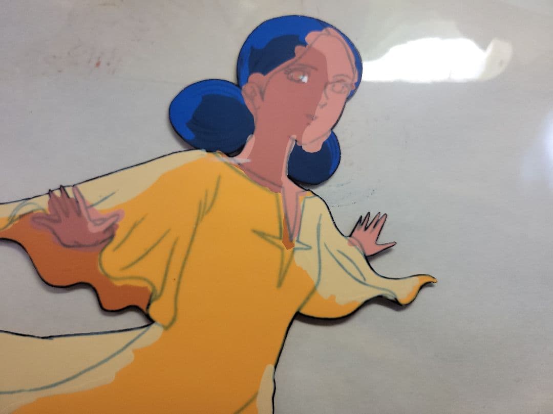 「機動戦士ガンダム」セル画　ララァ・スン　#３４　1５日までの出品