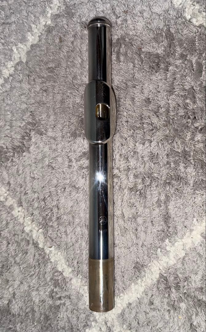 頭部管銀製 ヤマハフルート YFL311 Eメカ搭載 シルバー ケース付き