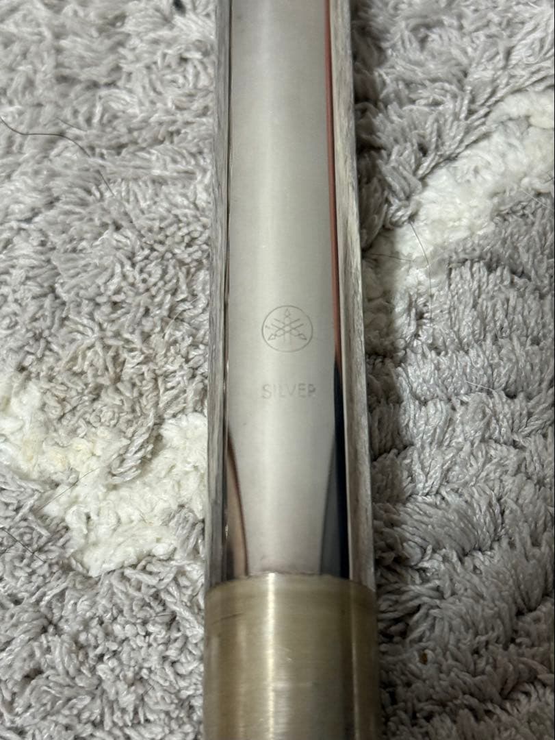 頭部管銀製 ヤマハフルート YFL311 Eメカ搭載 シルバー ケース付き