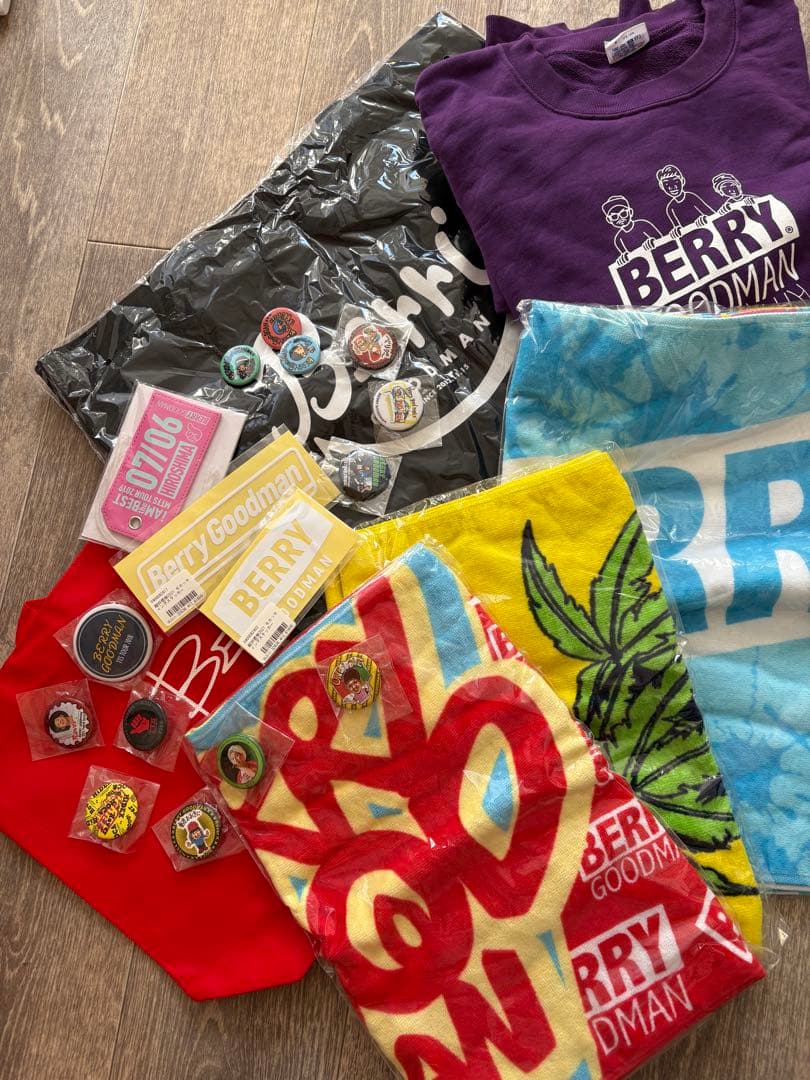 週末限定値下げ‼️BERRY GOODMAN トレーナー、バックセット