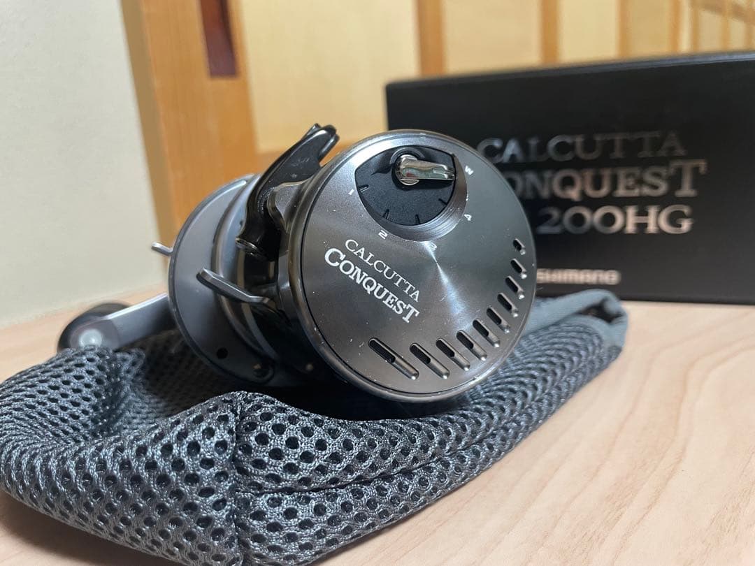 シマノ CALCUTTA CONQUEST DC 200HG 下町スプール