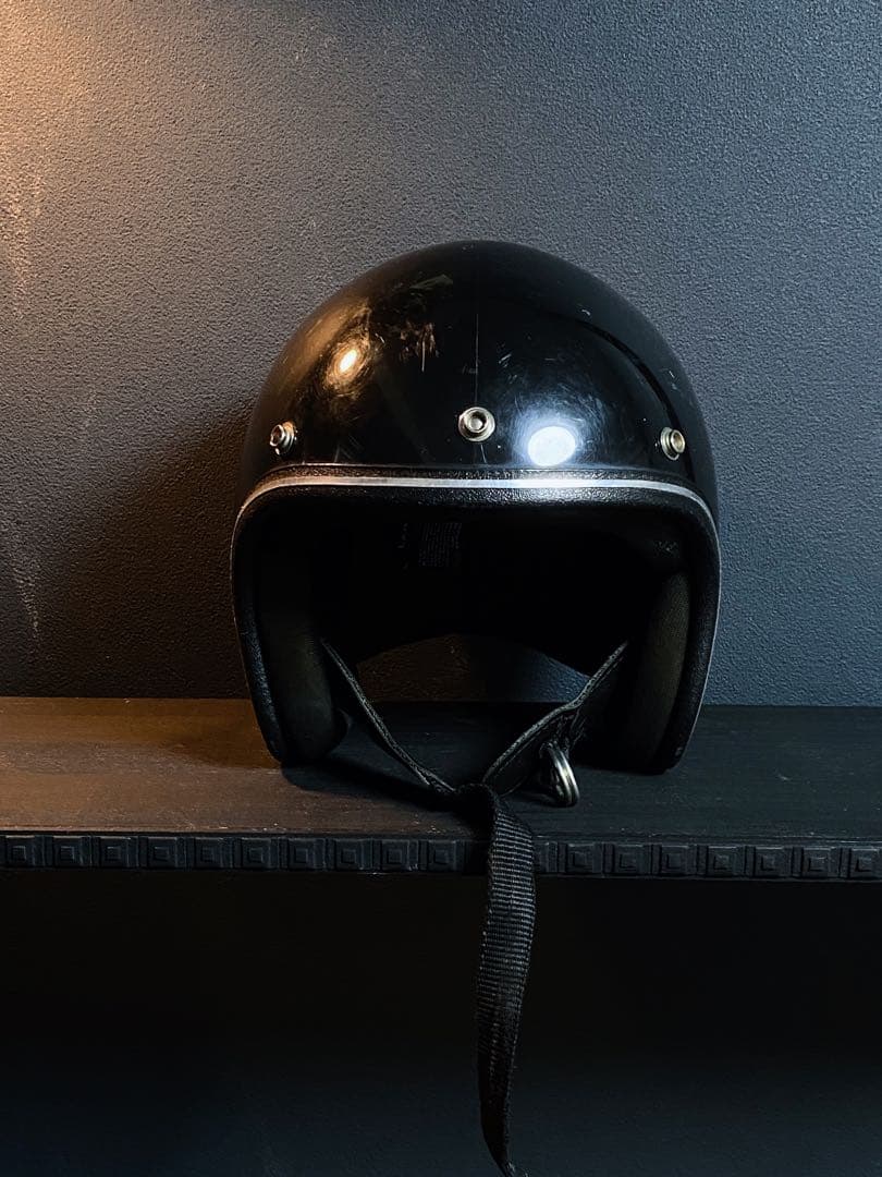 アンティーク雑貨 DUNS HELMET 1980s 1990s BLACK